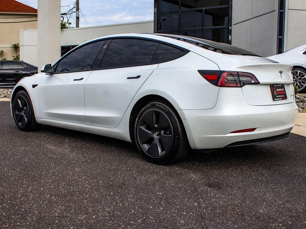 used 2022 Tesla Model 3 car, priced at $23,890
