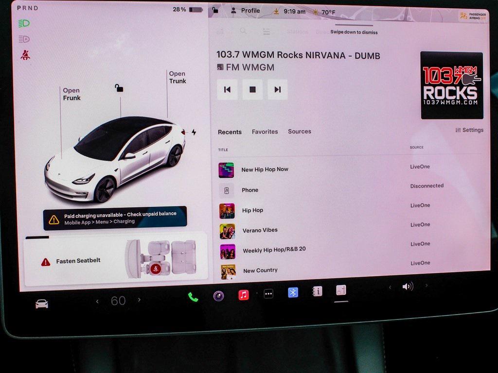 used 2022 Tesla Model 3 car, priced at $23,890