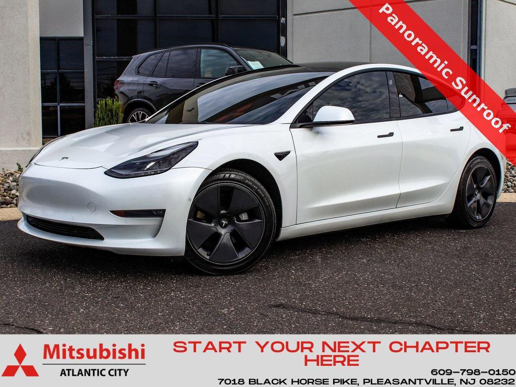 used 2022 Tesla Model 3 car, priced at $23,890
