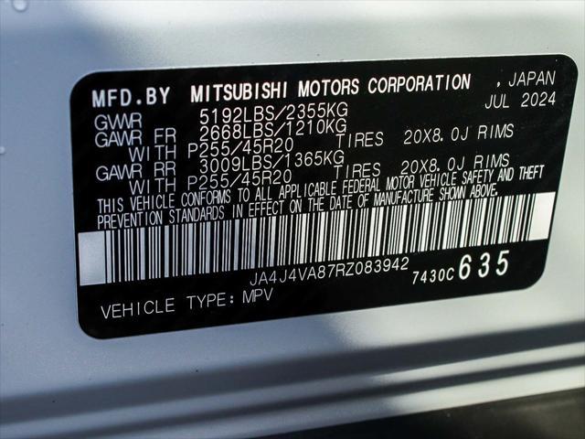 new 2024 Mitsubishi Outlander car, priced at $38,200