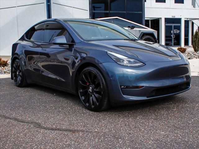 used 2022 Tesla Model Y car, priced at $28,990