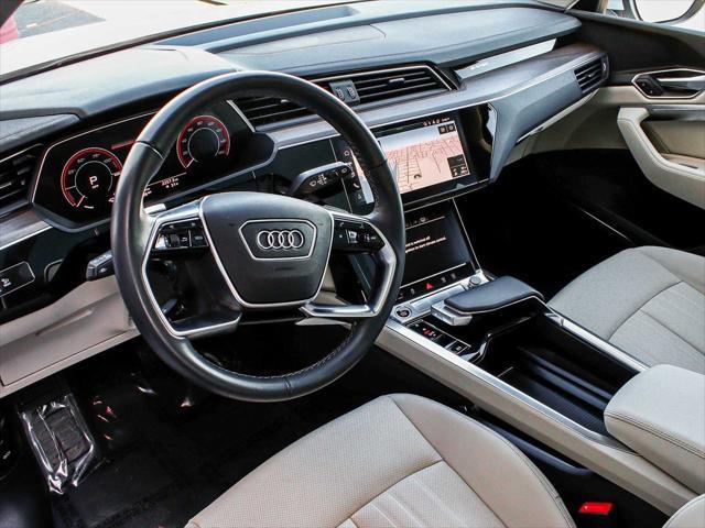 used 2024 Audi Q8 e-tron car, priced at $51,490