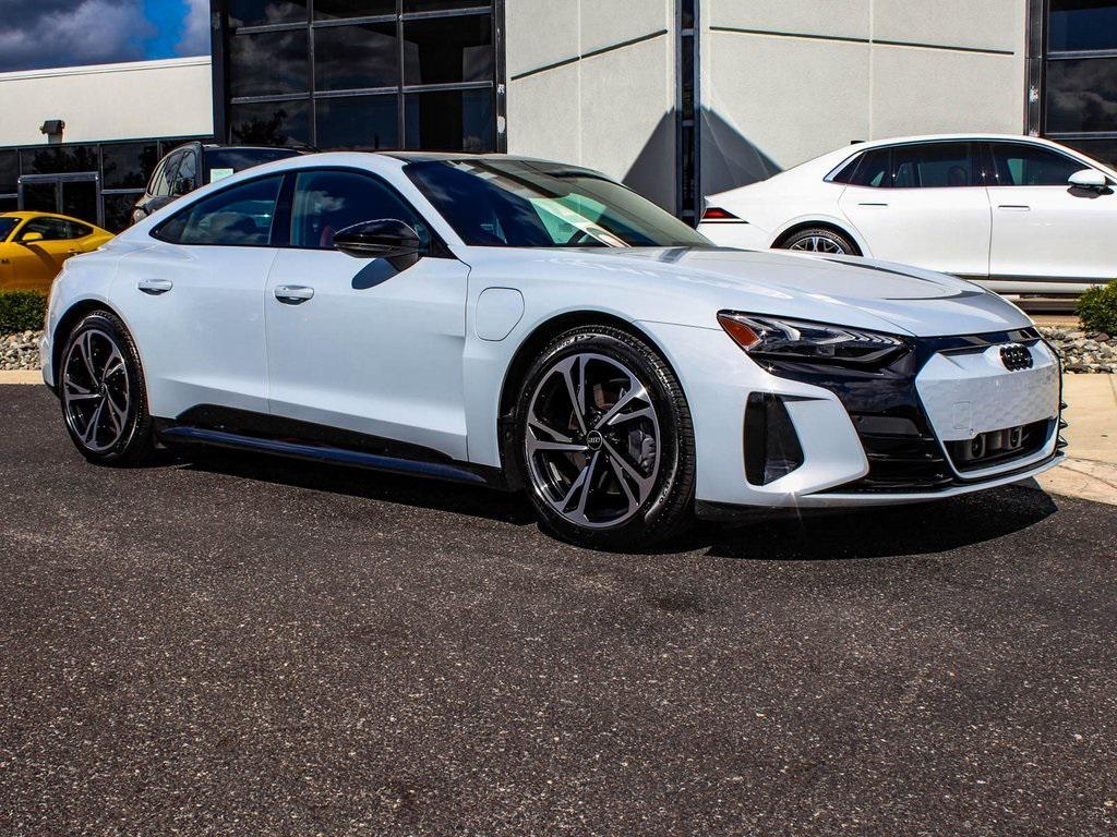 used 2024 Audi e-tron GT car, priced at $56,890