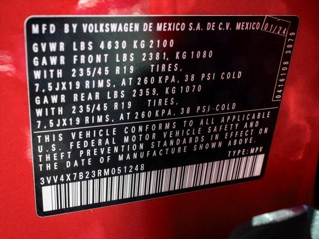 used 2024 Volkswagen Taos car, priced at $24,990