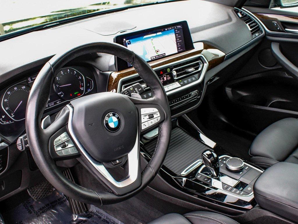 used 2022 BMW X3 car, priced at $32,450