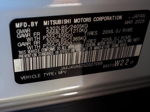 new 2025 Mitsubishi Outlander car, priced at $38,625