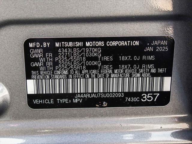 new 2025 Mitsubishi Outlander Sport car, priced at $28,210