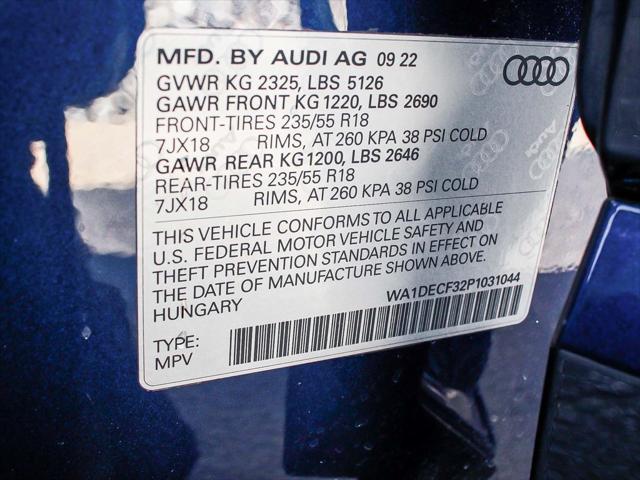 used 2023 Audi Q3 car, priced at $21,990