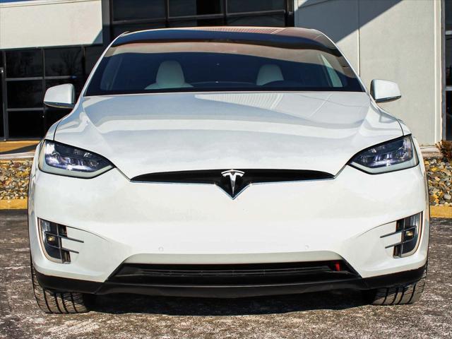 used 2018 Tesla Model X car, priced at $30,990