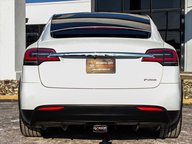 used 2018 Tesla Model X car, priced at $30,990