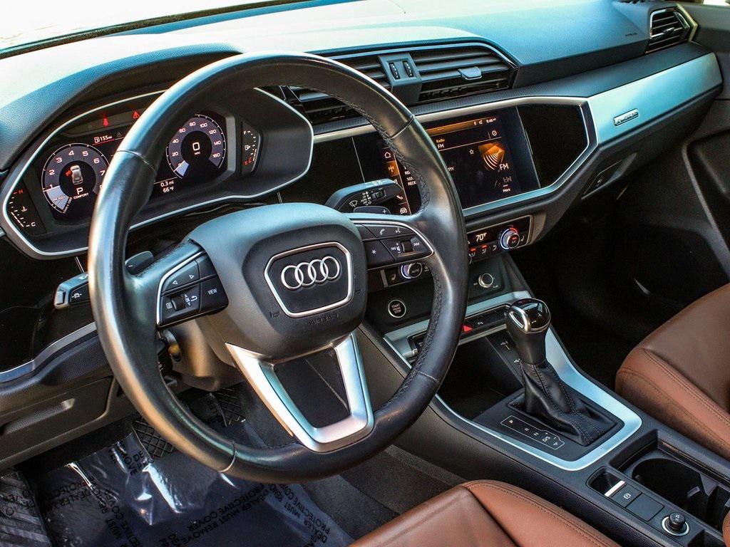 used 2021 Audi Q3 car, priced at $19,450