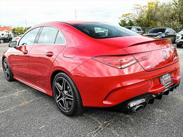 used 2022 Mercedes-Benz AMG CLA 35 car, priced at $34,490