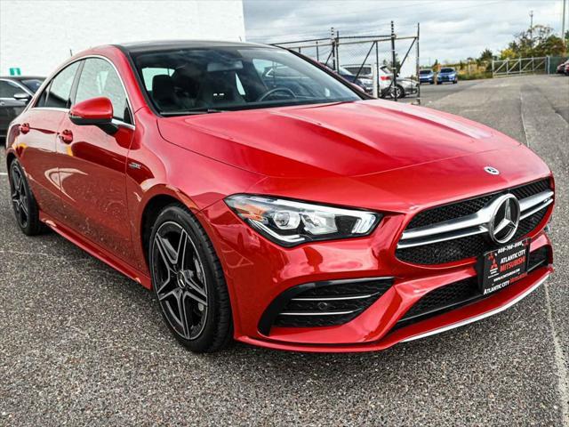 used 2022 Mercedes-Benz AMG CLA 35 car, priced at $34,490