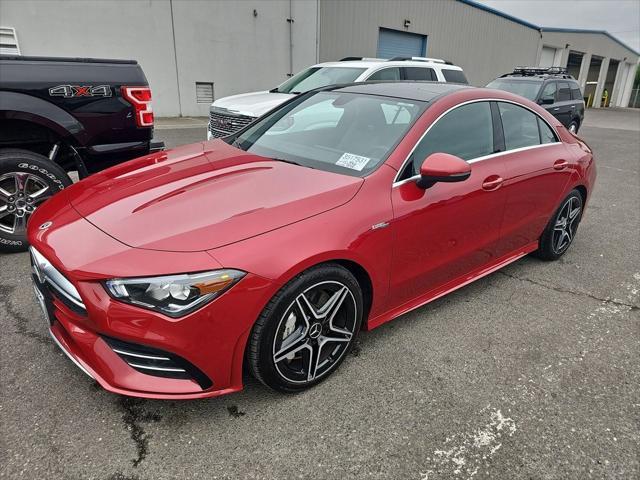 used 2022 Mercedes-Benz AMG CLA 35 car, priced at $36,980