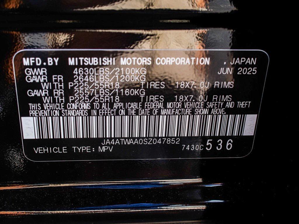 new 2025 Mitsubishi Eclipse Cross car, priced at $35,945