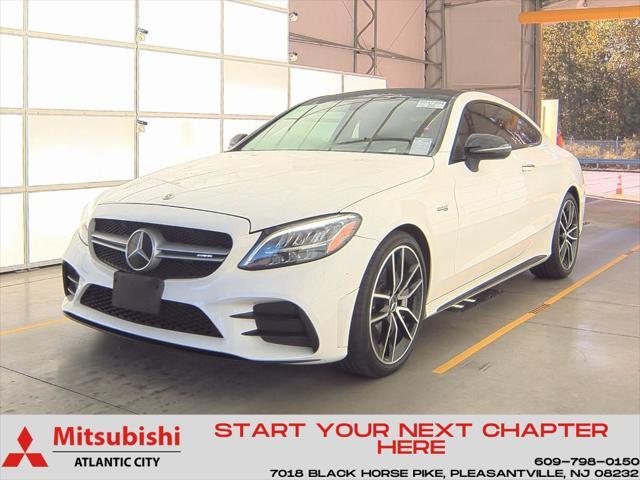 used 2020 Mercedes-Benz AMG C 43 car, priced at $38,980