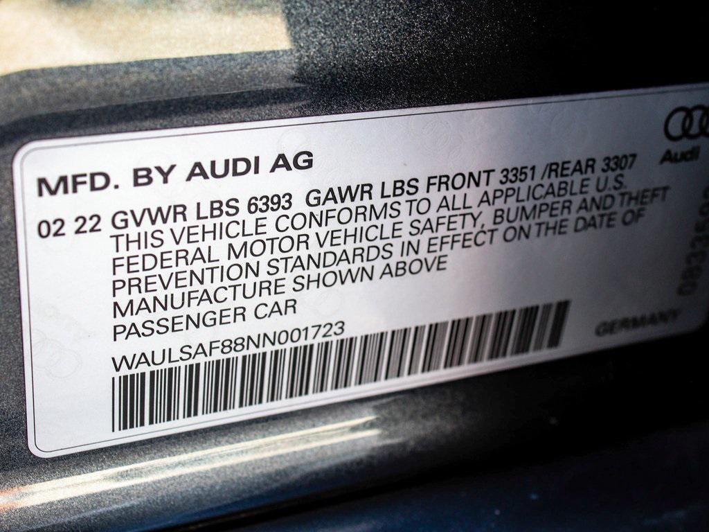 used 2022 Audi S8 car, priced at $63,990