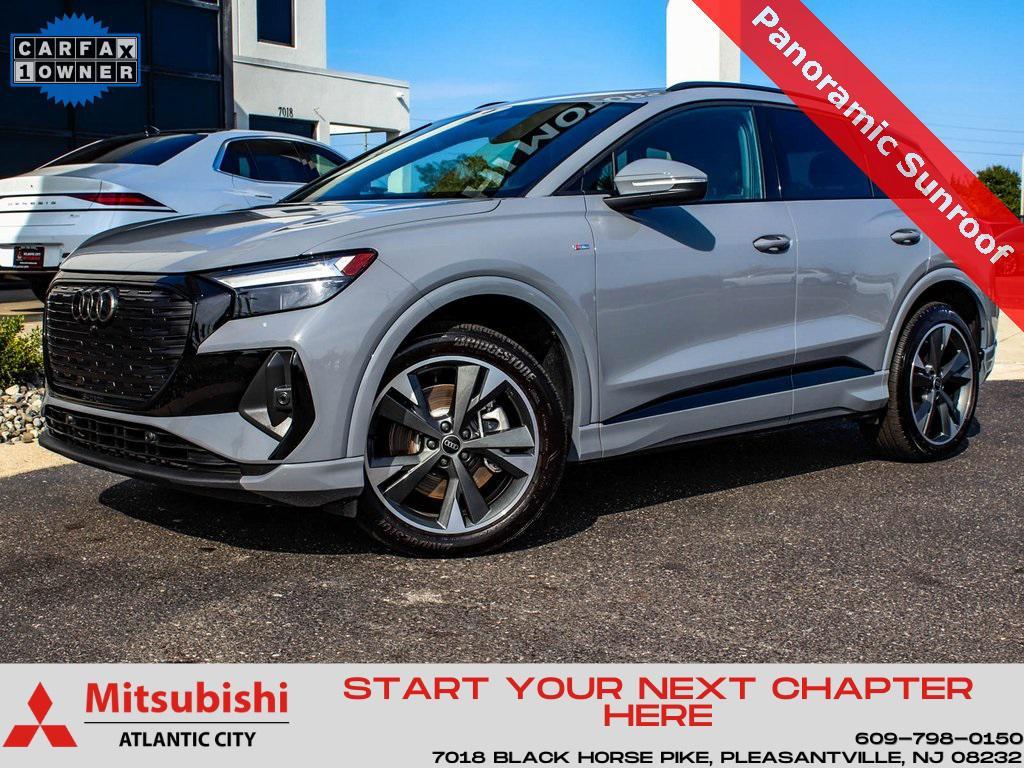 used 2024 Audi Q4 e-tron car, priced at $26,990