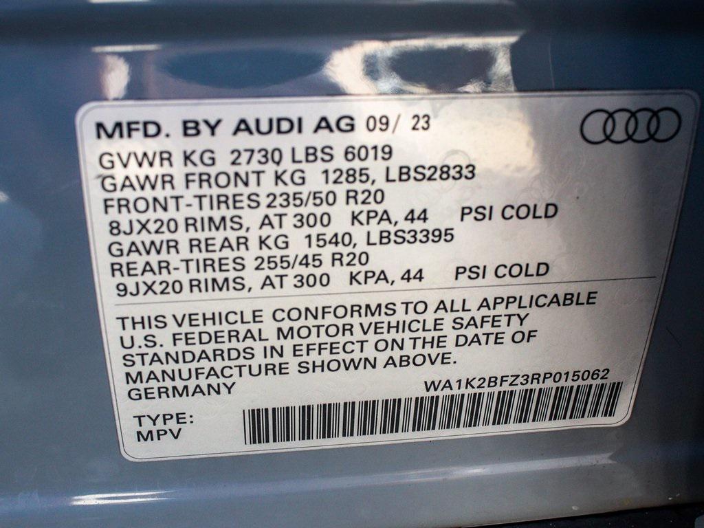 used 2024 Audi Q4 e-tron car, priced at $26,990