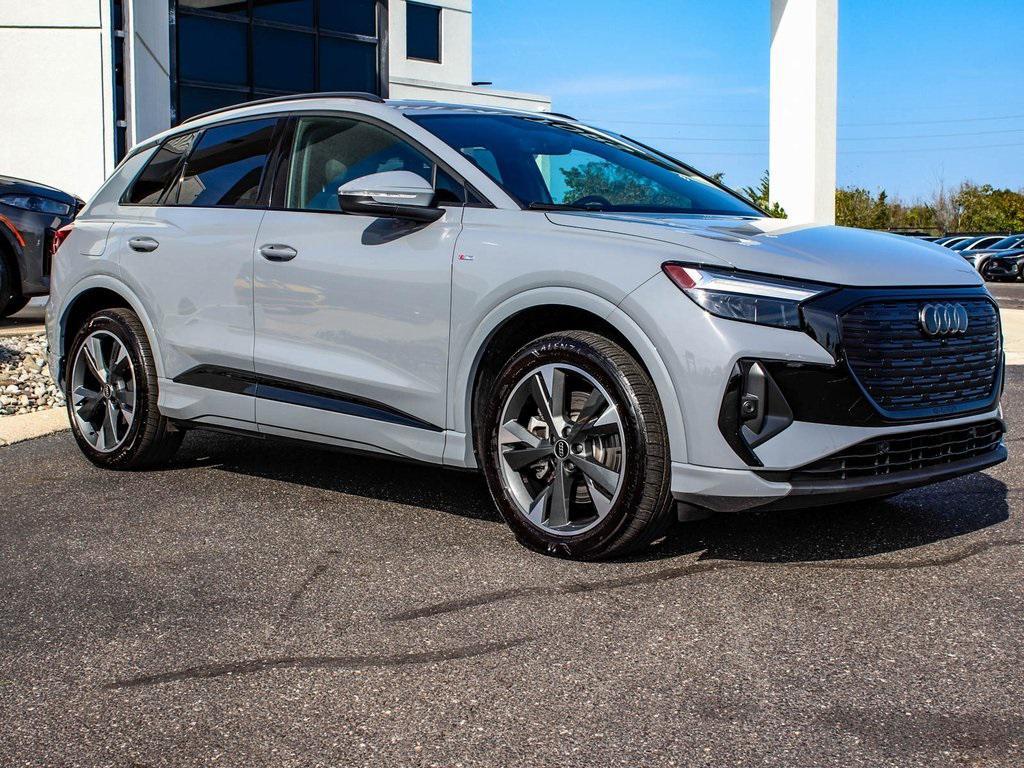 used 2024 Audi Q4 e-tron car, priced at $26,990