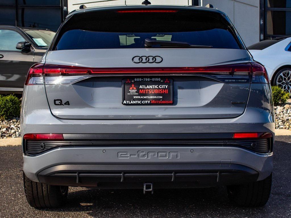 used 2024 Audi Q4 e-tron car, priced at $26,990
