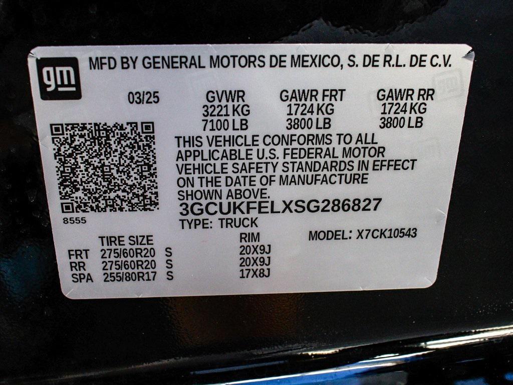 used 2025 Chevrolet Silverado 1500 car, priced at $55,450