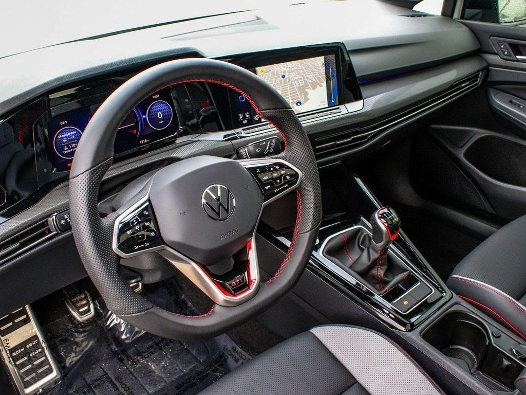 used 2024 Volkswagen Golf GTI car, priced at $34,450
