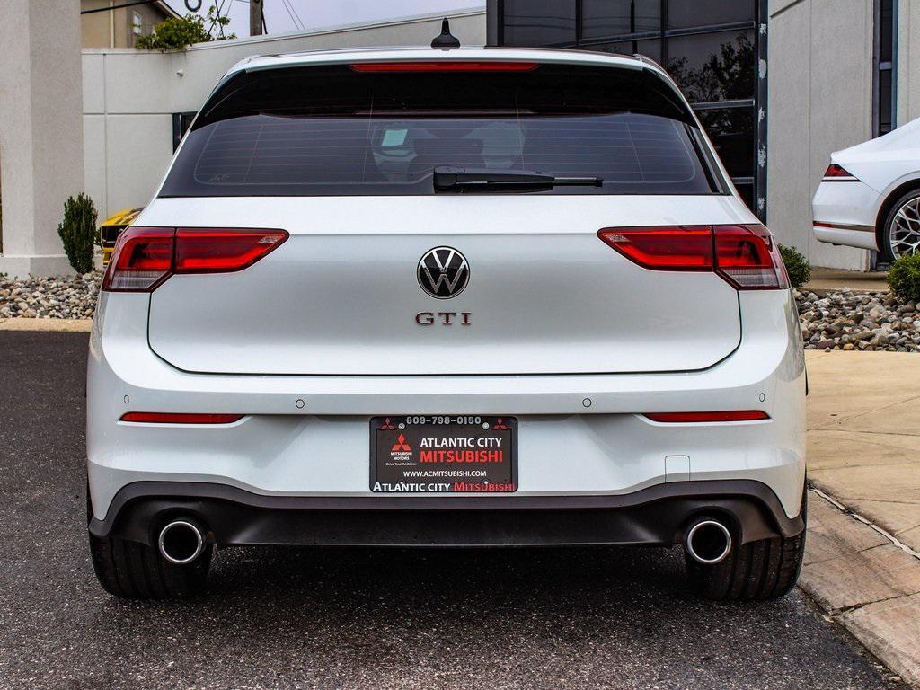 used 2024 Volkswagen Golf GTI car, priced at $34,450