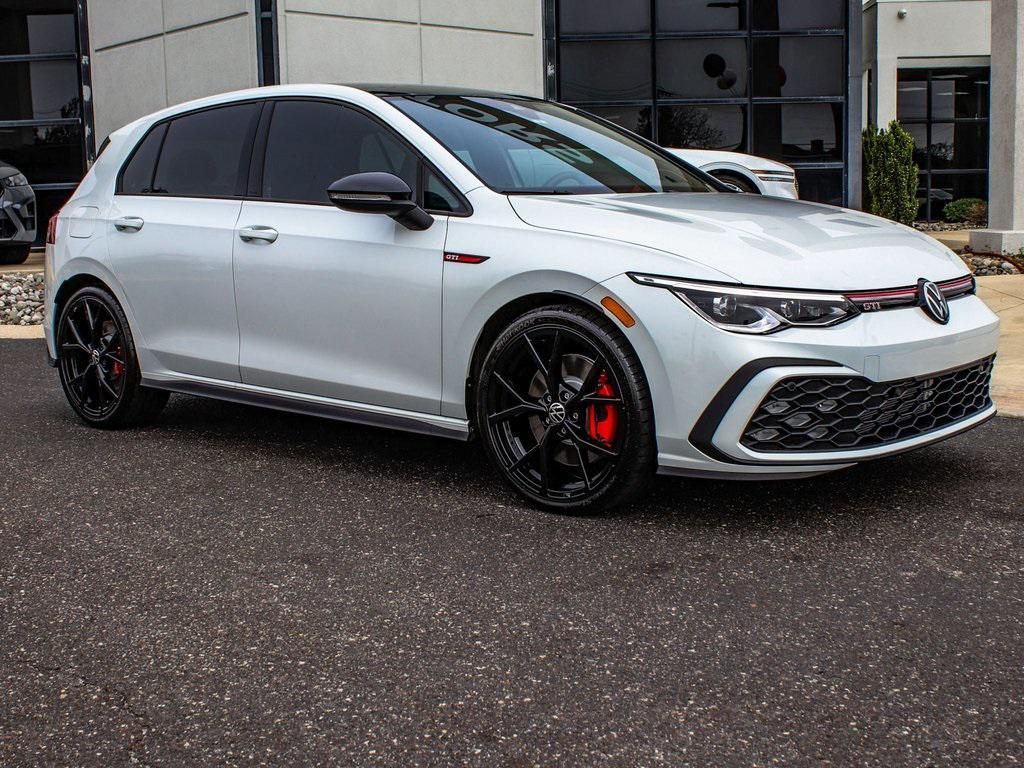 used 2024 Volkswagen Golf GTI car, priced at $34,450