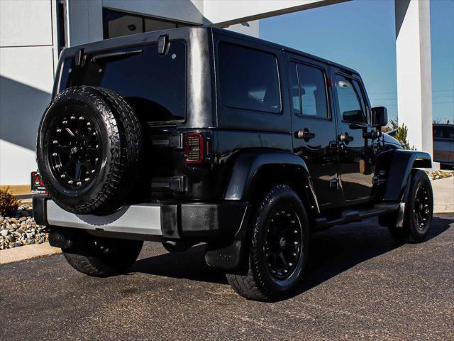 used 2014 Jeep Wrangler Unlimited car, priced at $15,490