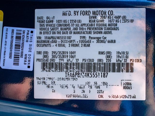 used 2019 Ford Shelby GT350 car, priced at $63,490
