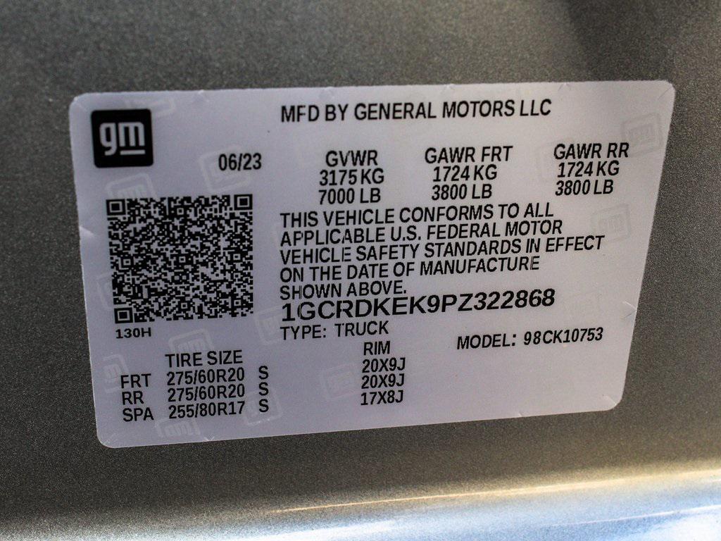 used 2023 Chevrolet Silverado 1500 car, priced at $38,990