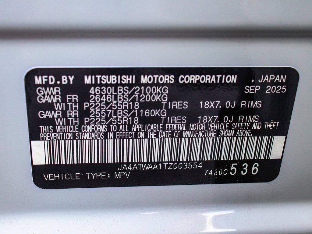 new 2026 Mitsubishi Eclipse Cross car, priced at $33,785