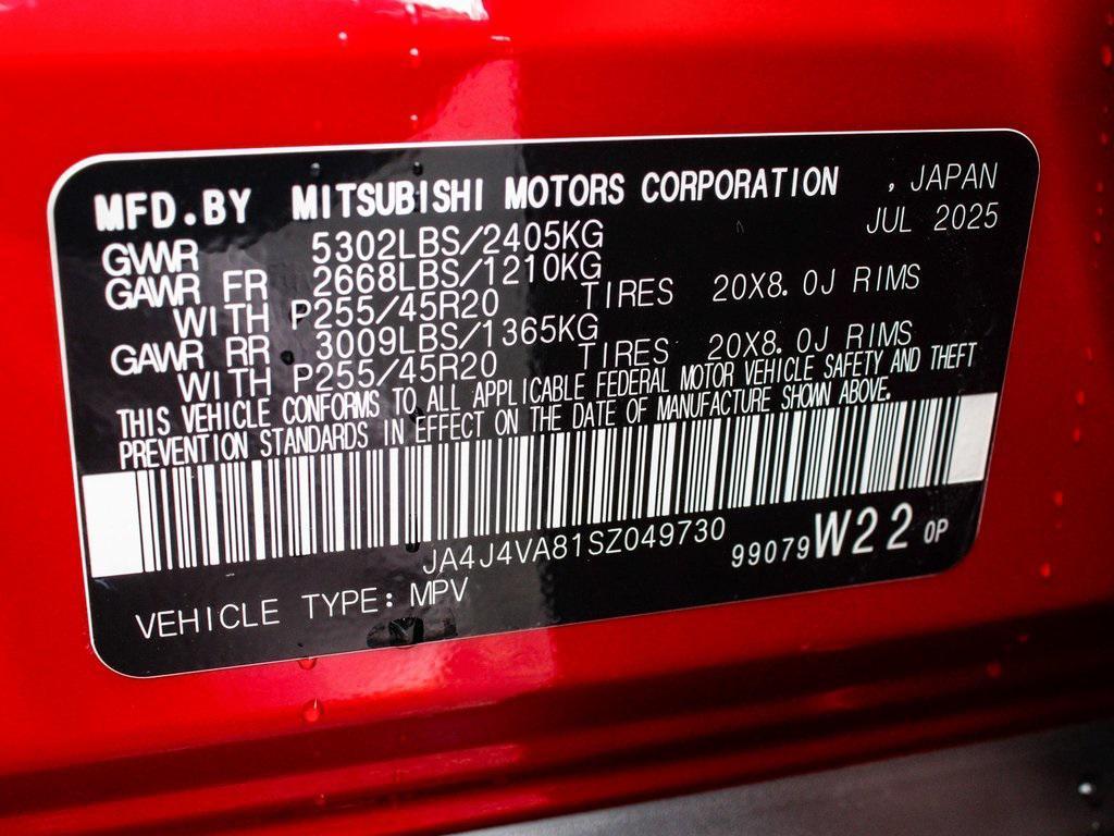 new 2025 Mitsubishi Outlander car, priced at $38,555