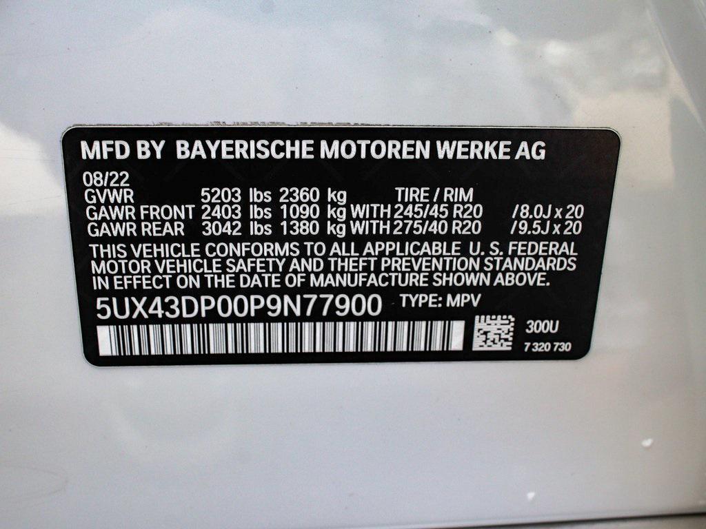 used 2023 BMW X3 car, priced at $27,240