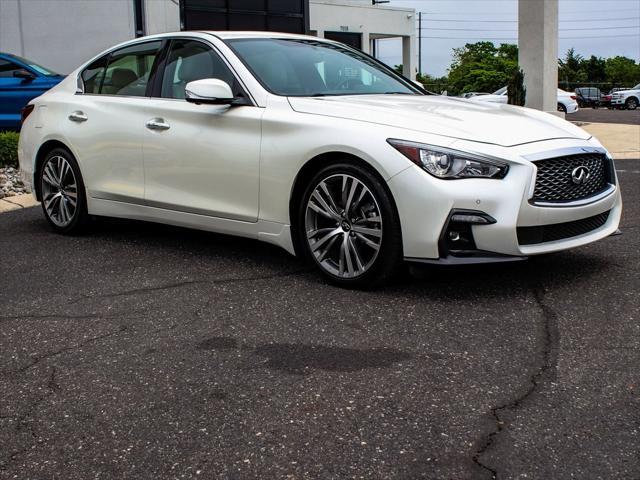 used 2022 INFINITI Q50 car, priced at $27,490