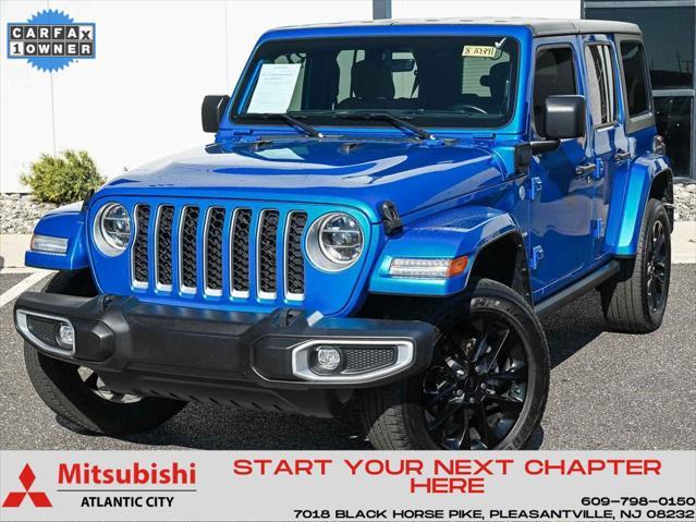 used 2021 Jeep Wrangler Unlimited 4xe car, priced at $26,990