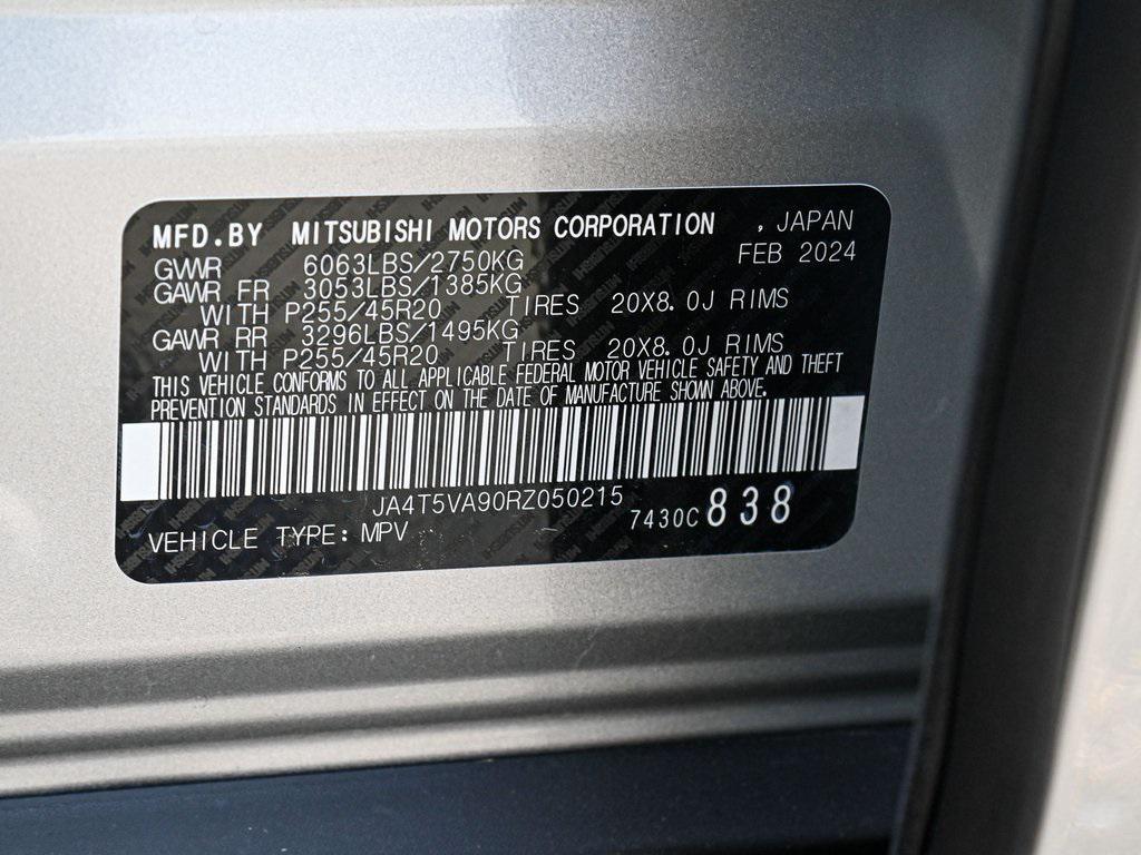 new 2024 Mitsubishi Outlander PHEV car, priced at $47,850