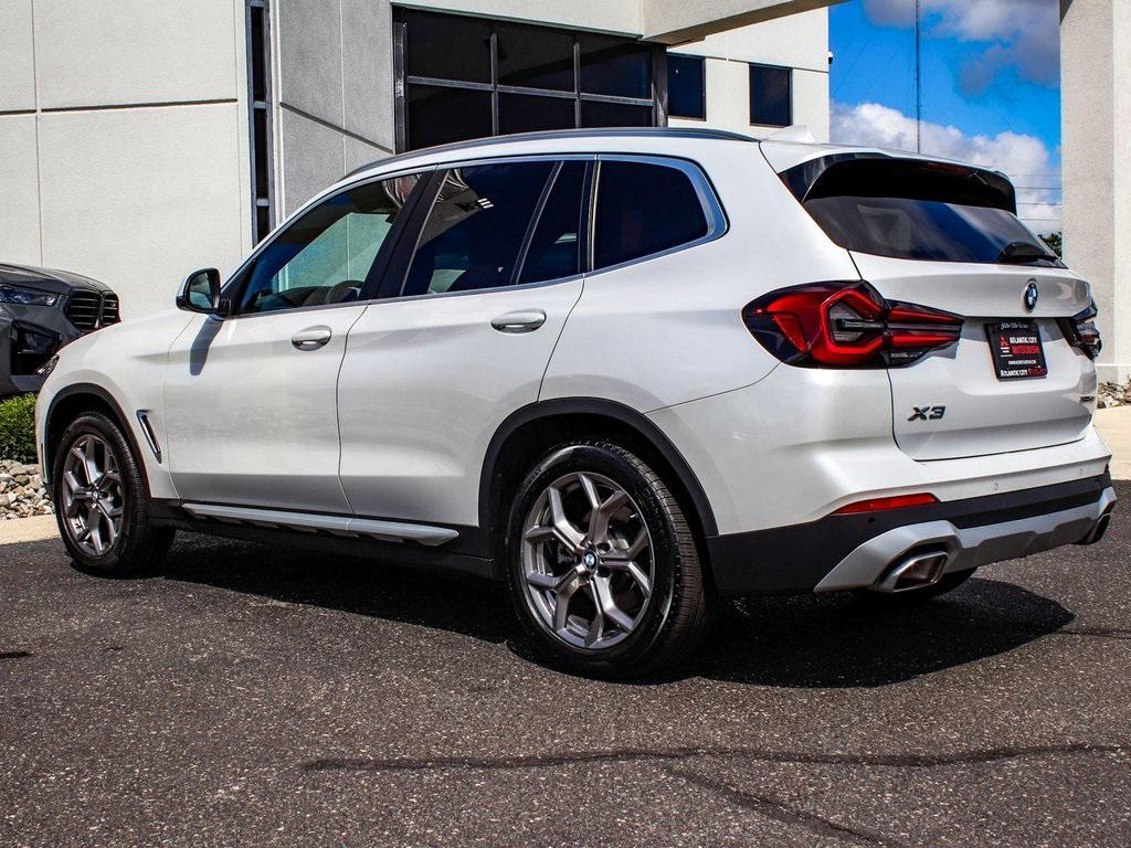 used 2022 BMW X3 car, priced at $29,890