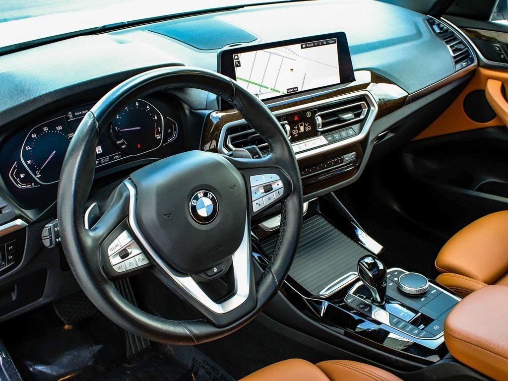 used 2022 BMW X3 car, priced at $29,890
