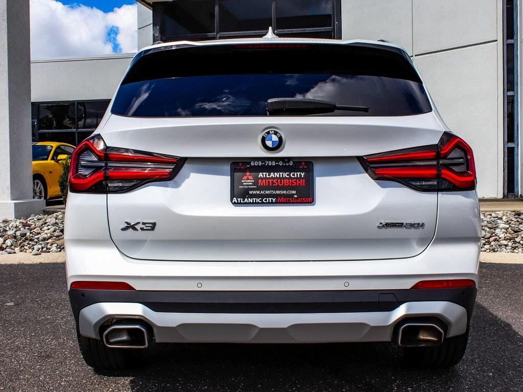 used 2022 BMW X3 car, priced at $29,890