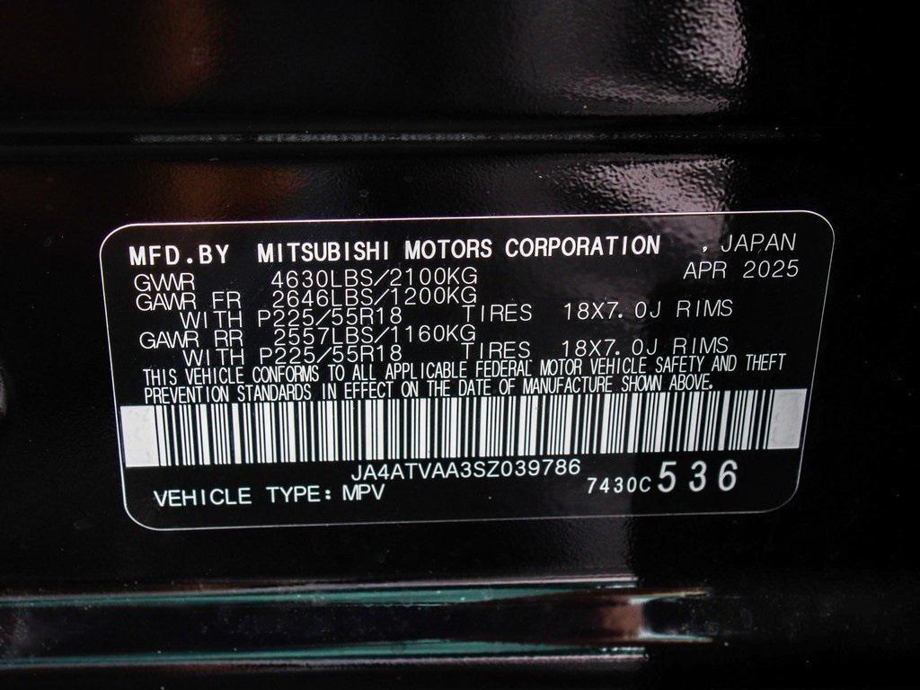 new 2025 Mitsubishi Eclipse Cross car, priced at $31,260