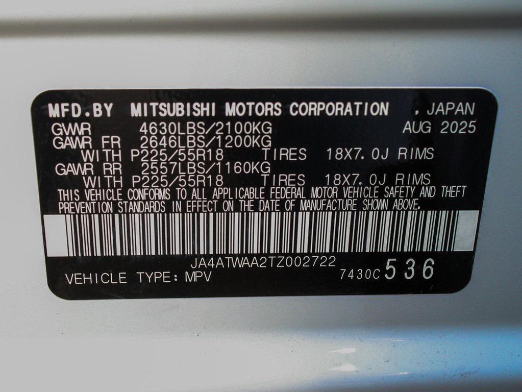 new 2026 Mitsubishi Eclipse Cross car, priced at $34,355