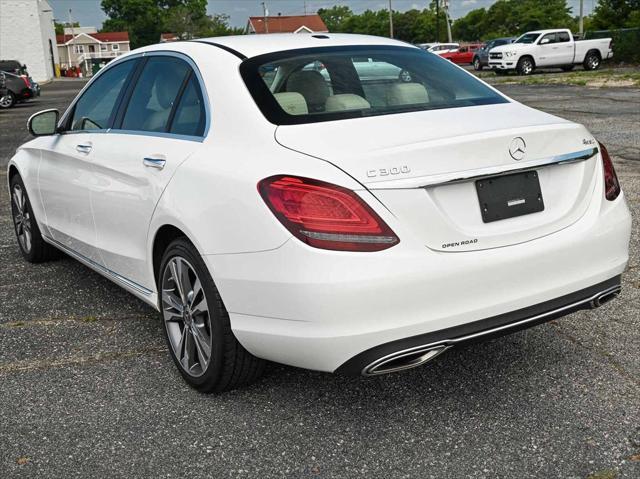 used 2021 Mercedes-Benz C-Class car, priced at $23,990