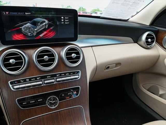 used 2021 Mercedes-Benz C-Class car, priced at $23,990