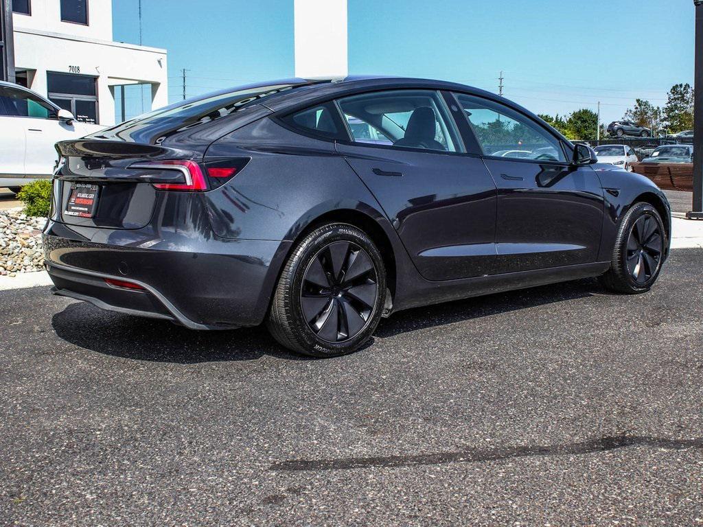 used 2025 Tesla Model 3 car, priced at $33,450