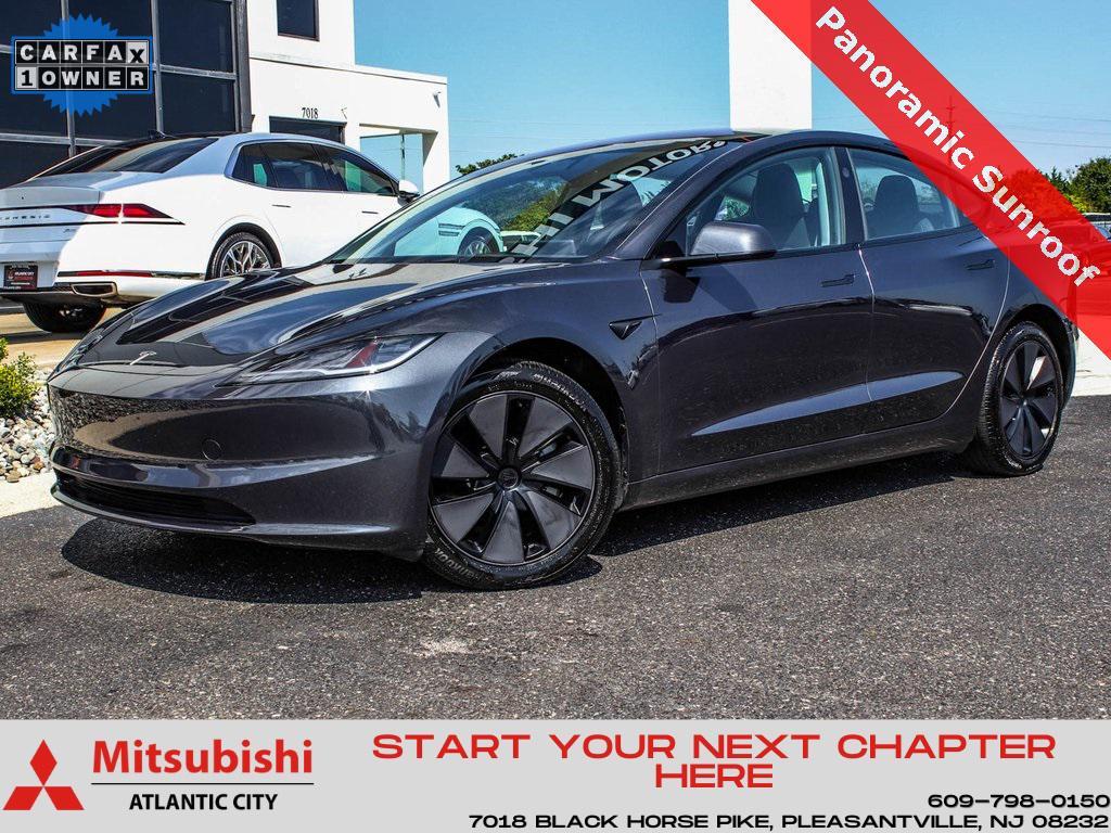 used 2025 Tesla Model 3 car, priced at $33,450