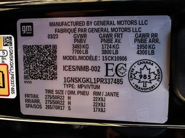 used 2023 Chevrolet Suburban car, priced at $66,990