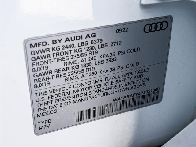 used 2023 Audi Q5 car, priced at $28,990