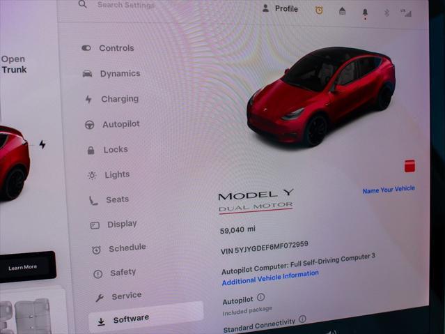 used 2021 Tesla Model Y car, priced at $25,990
